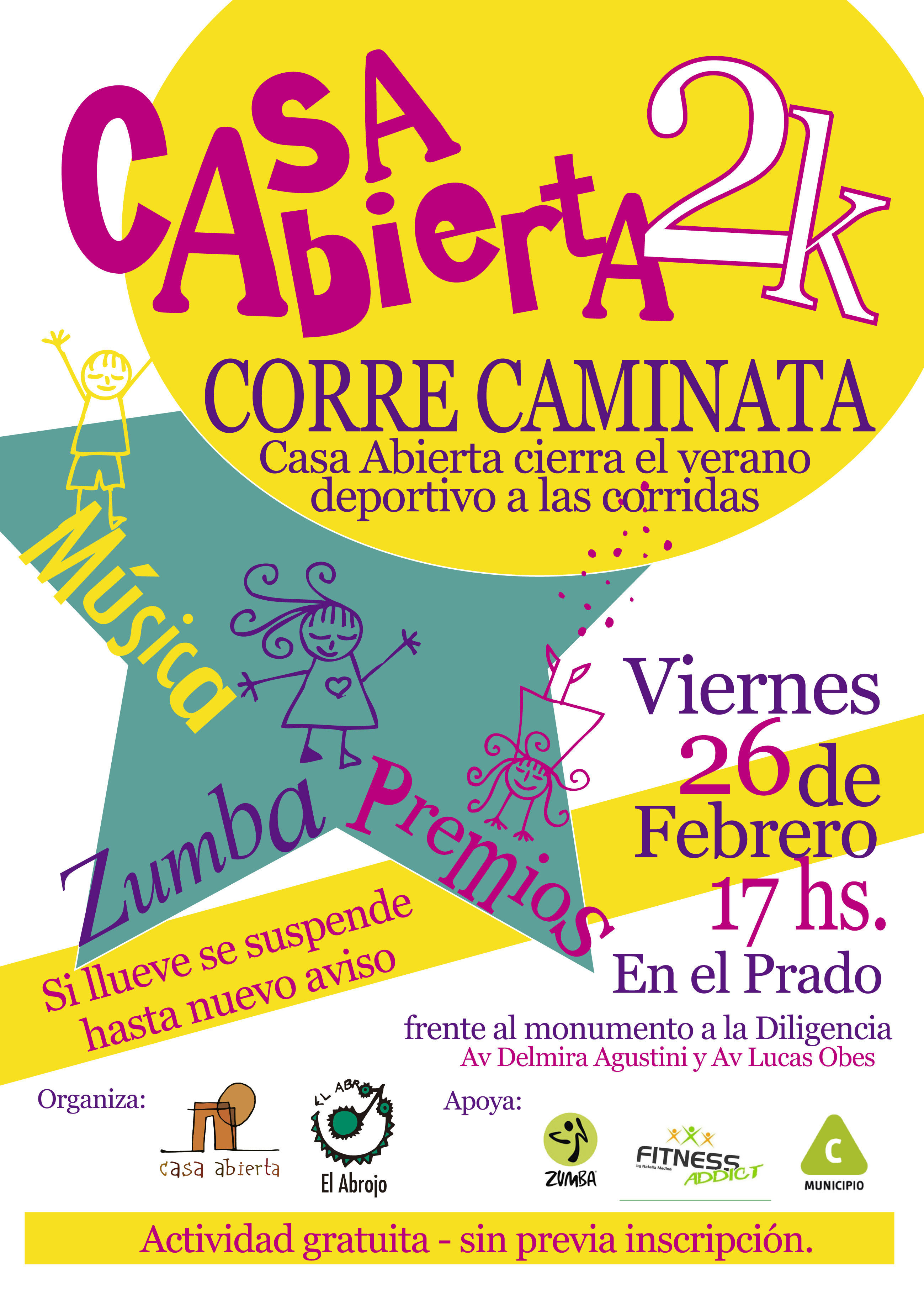 Casa Abierta Corre Caminata 2k